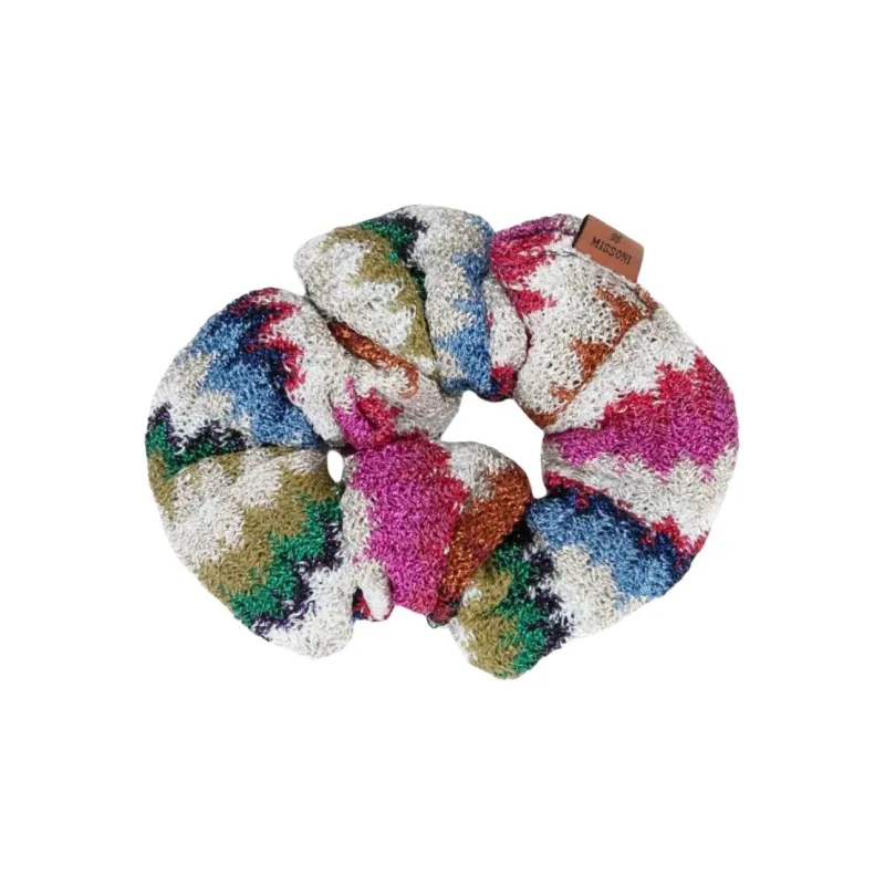 MISSONI Zigzag Scrunchie-0