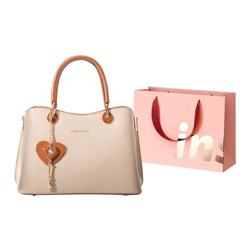 WHEELY BABY+ PU One Shoulder Handbag Women's Brown & Apricot