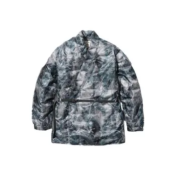 Snow Peak Winter Down HAORI Jacket S Grey Jacket Men's Gray