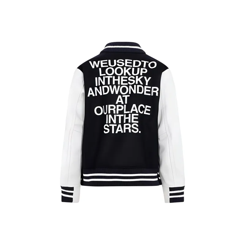 Sacai Interstellar Varsity Button-Up Jacket-1