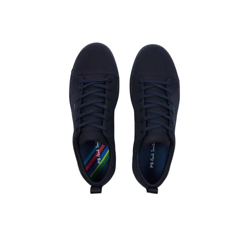 Paul Smith Lee Low Top Skateboard Shoes Men's Navy Blue-4