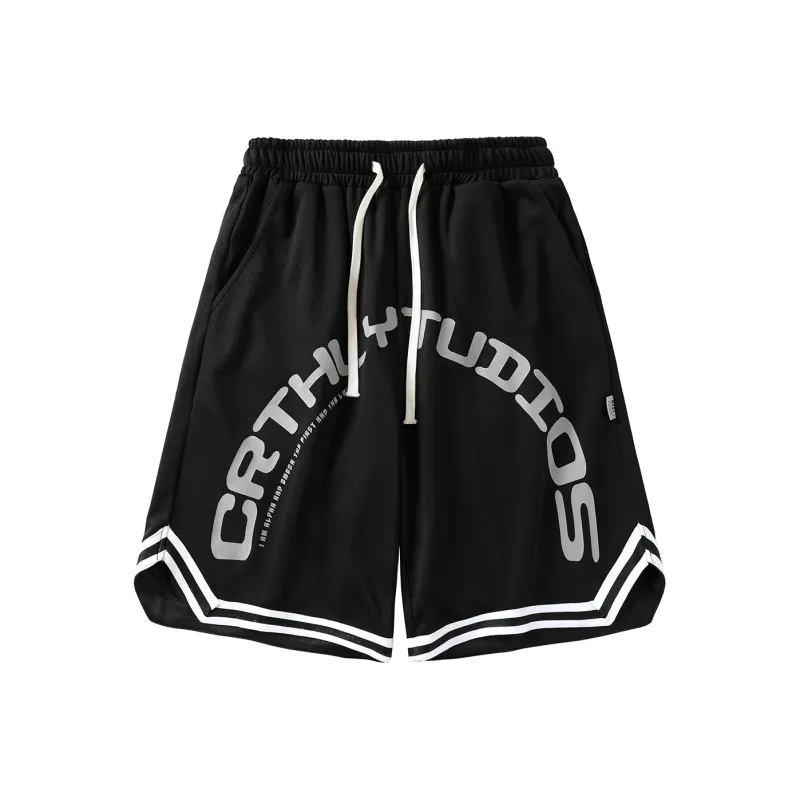 PAINT STAIN Fashion Casual Shorts Unisex-0