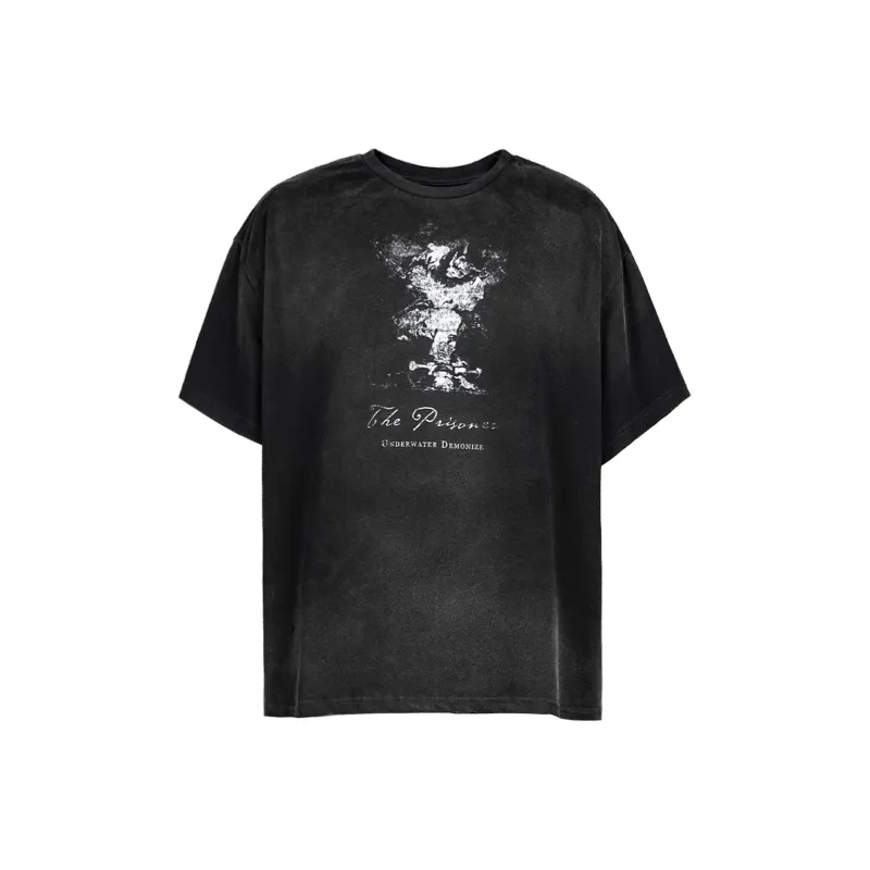 UNDERWATER T Shirt Unisex Dusty Black-0