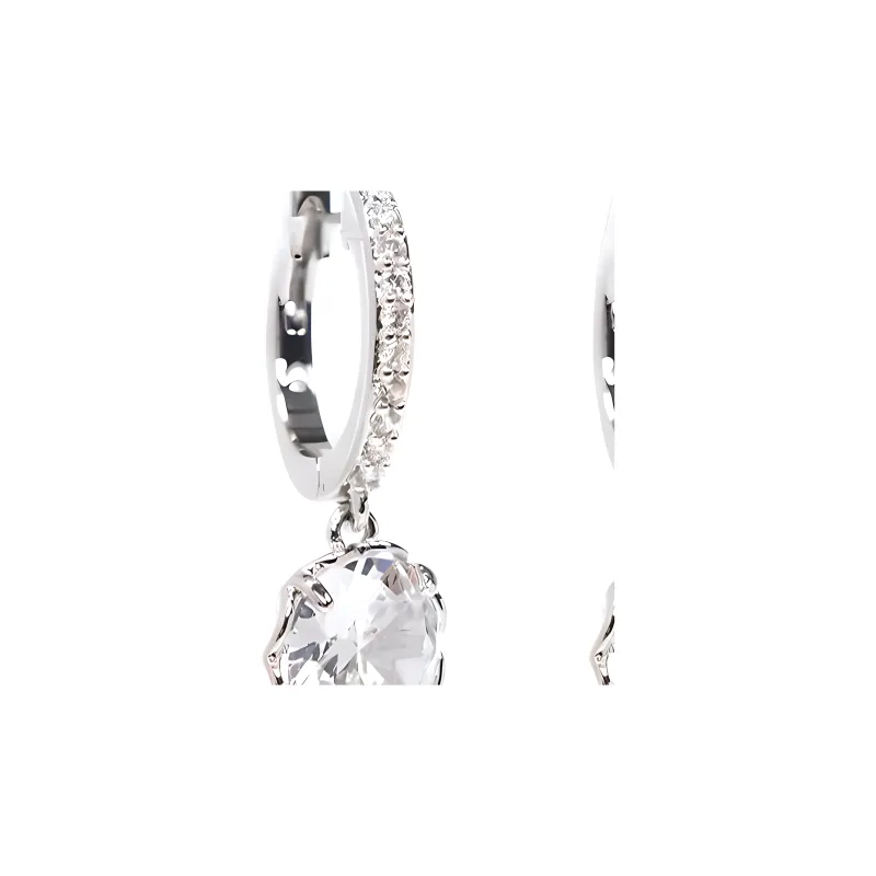 Kate Spade That Sparkle Pavé Mini Hoop Earrings-2