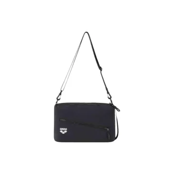 Arena Waterproof Fabric Crossbody Bag, Shoulder Bag Unisex Black