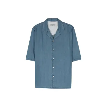 OFFICINE GENERALE Chambray Lyocell Shirt