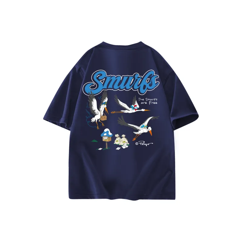 The Smurfs T Shirts Unisex-16
