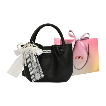 Yalu PU Shoulder Bag, Crossbody Bag, Handbag Women's Black/Yellow/Pink/Light Blue/Ecru