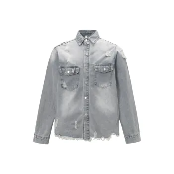 LIGHTNING MONSTER Denim Jacket Unisex Blue