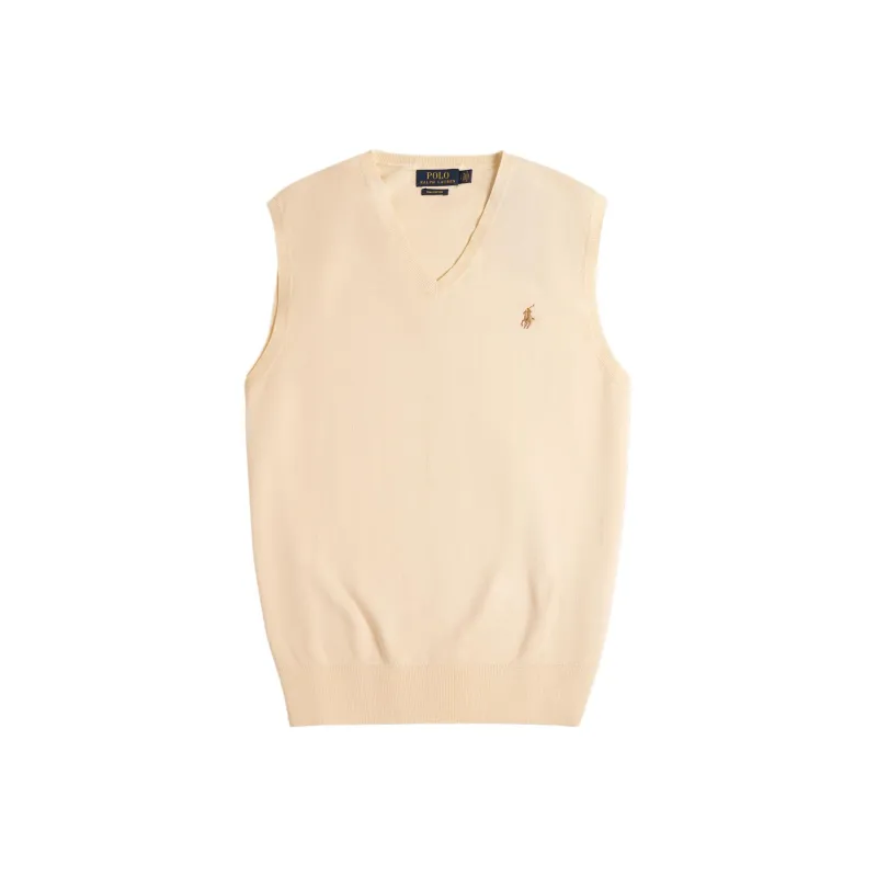 Polo Ralph Lauren SS24 Tank Top Men's Beige-0