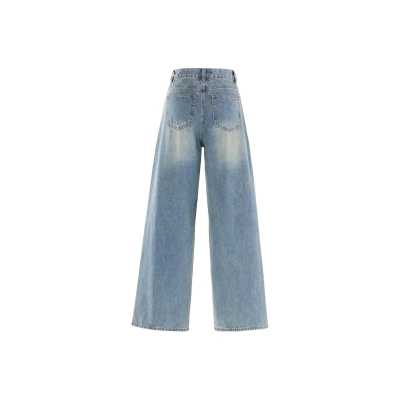 Wen Shan Jeans Women's Nostalgic Blue-4