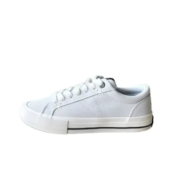 X JIMSUN Coverage Cushioning Quick Dry Low Top Skateboard Shoes Unisex White