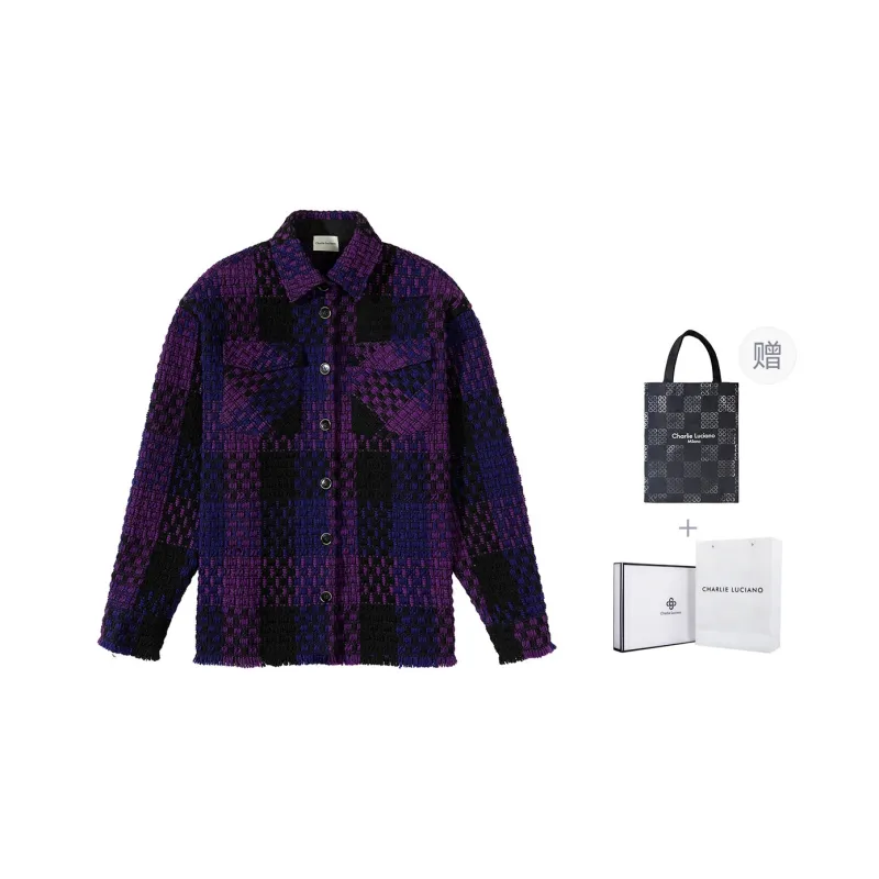 Charlie Luciano Shirt Unisex Purple-6