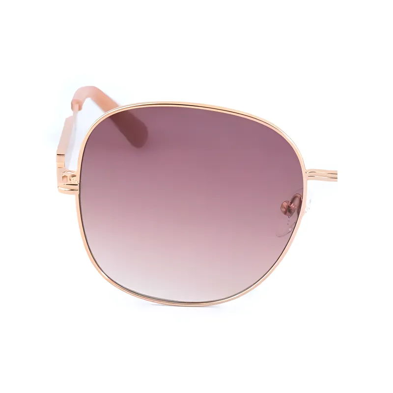 GUESS Metal Butterfly Sunglasses Women's Gold-2