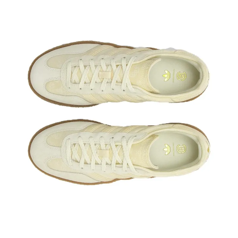 Adidas Originals Gazelle Crepe Clot By Edison Chen Crew White-2