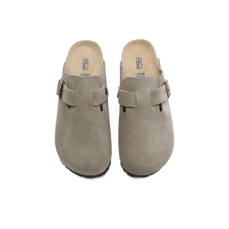 BENZI Stitching Quiet Abrasion Resistant Slip Resistant Wrap toe Slippers Unisex-11