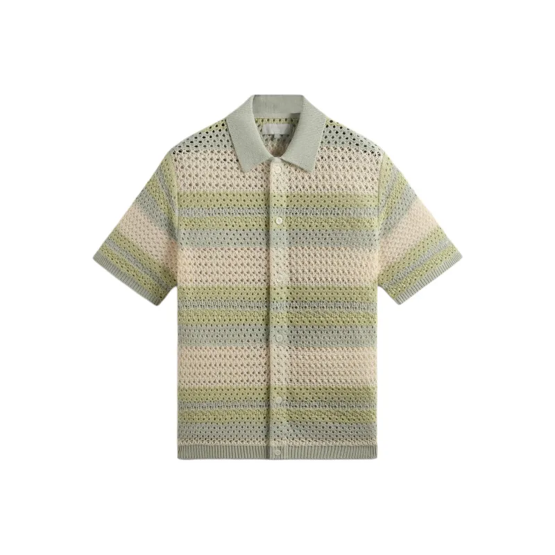 KITH Thompson Crochet Button Down Shirt-0