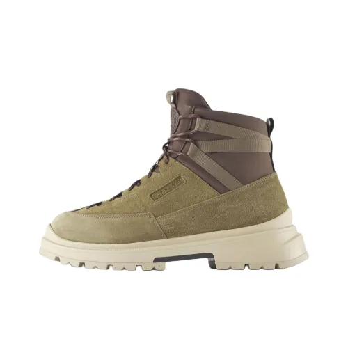 Canada Goose Journey Lite Ankle Boots Men's Army Green