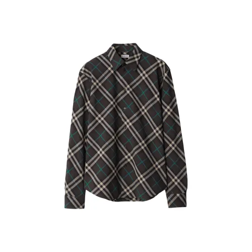 Burberry Checked Button up Shirt