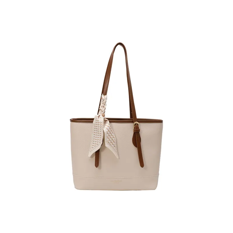 XIANGSU Pu Shoulder Bag Women's White/Black/Khaki/Brown-0