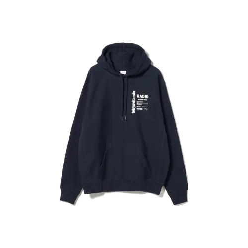 Beams T Tokyovitamin Sweatshirt Men's Marine Blue