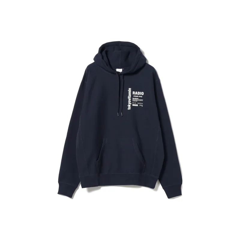 Beams T Tokyovitamin Sweatshirt Men's Marine Blue-0