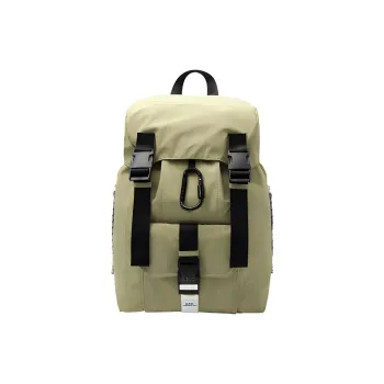 A.P.C Polyamide Backpack Men's Gray Green