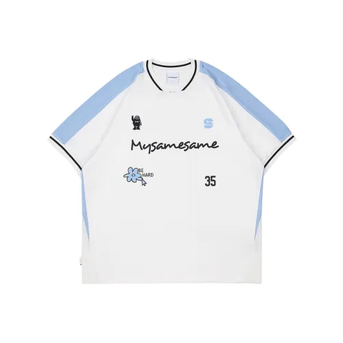 MYSAMESAME T Shirt Unisex White In Stock