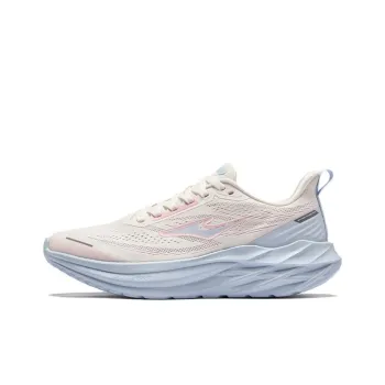 Erke Anti Slip Wear Resistant Low Top Casual Sprint Running Shoes Women's Pink Blue
