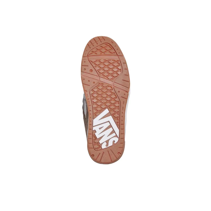 Vans Upland Slip Resistant Waterproof Low Top Skateboard Shoes Unisex Brown-4