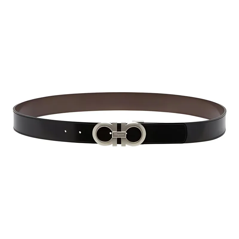 Ferragamo Gancini Reversible Leather Belt-1