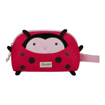 SAMSONITE Polyester Toiletry Bag Small Size Unisex Red