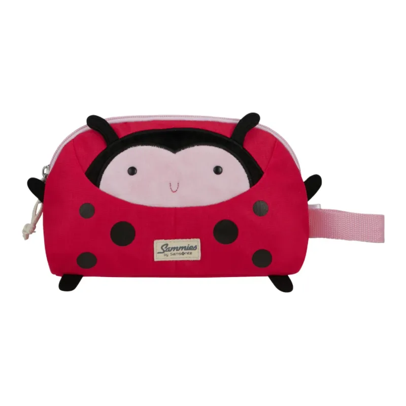 SAMSONITE Polyester Toiletry Bag Small Size Unisex Red-0