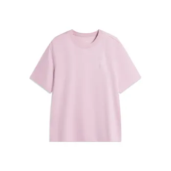 LiNing Sports Life Collection T Shirt Unisex Galalith Pink
