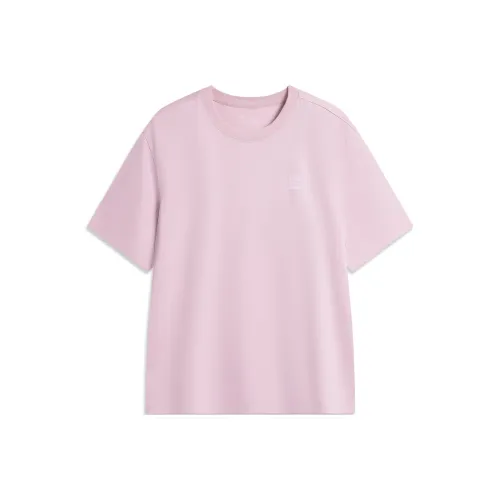 LiNing Sports Life Collection T Shirt Unisex Galalith Pink