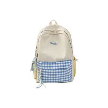 DCLOUD Nylon Backpack Regular Women's White/Yellow/Black/Khaki/Green