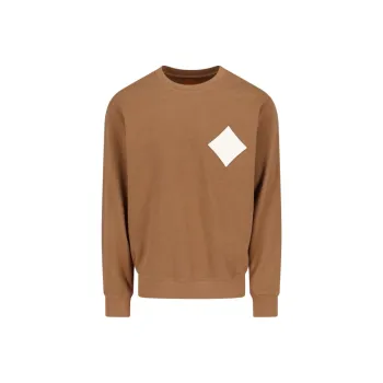 MCM Logo Patch Crewneck Sweatshirt