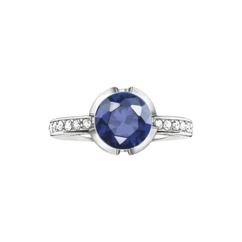 Thomas Sabo 925 Sterling Silver With Cubic Zircon Rings Women's Silver