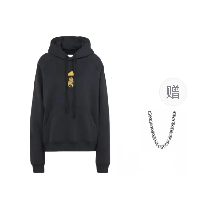 Adidas Sweatshirts Unisex Black-0