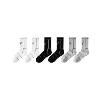 Cotton Gene Mid Calf Socks Men's Combo Set