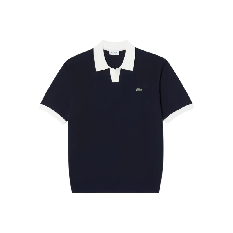LACOSTE Polo Shirt Men's Dark Blue-0