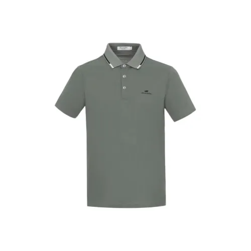 BRAUN BUFFEL Polo Shirt Men's Green