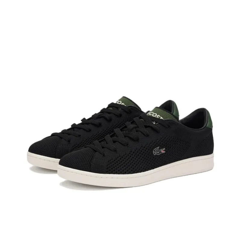 LACOSTE Carnaby Anti Slip Wear Resistant Low Top Skateboard Shoes Men's-2