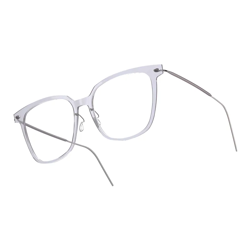 LINDBERG Plate And Titanium Alloy Rectangular Eyeglass Frames Unisex-0