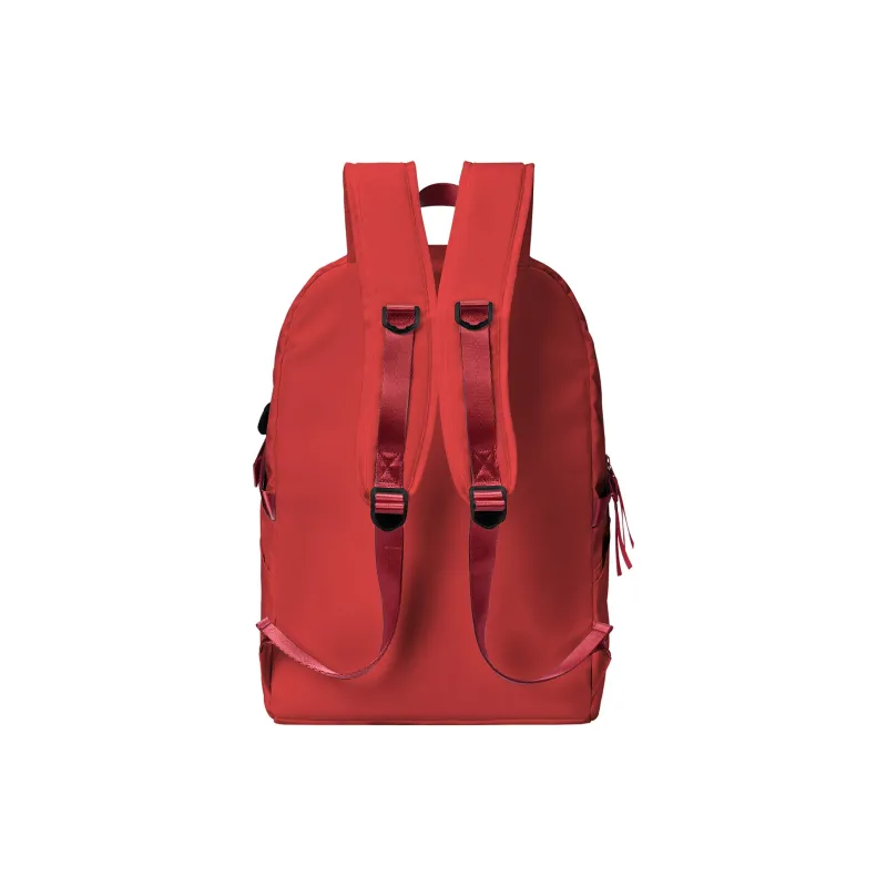 DRACONITE Embroidery Student Backpack Regular Unisex Blue White Color Blocking-16