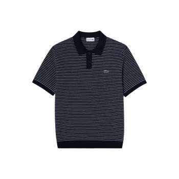 LACOSTE Polo Shirts Men Black