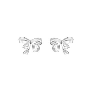 LIPSW S 999 Fine Silver Stud Earrings Women's