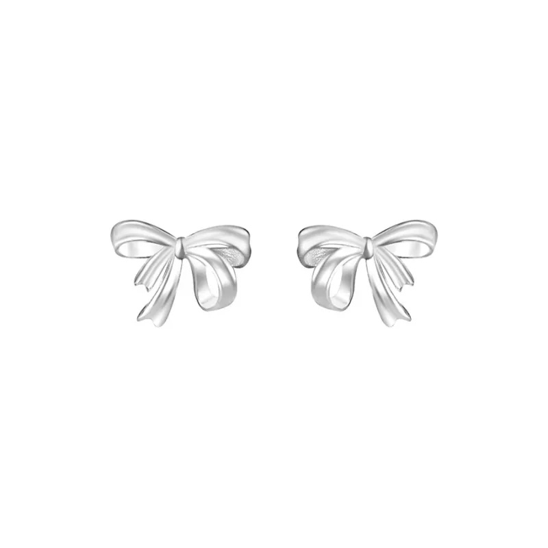 LIPSW S 999 Fine Silver Stud Earrings Women's-0