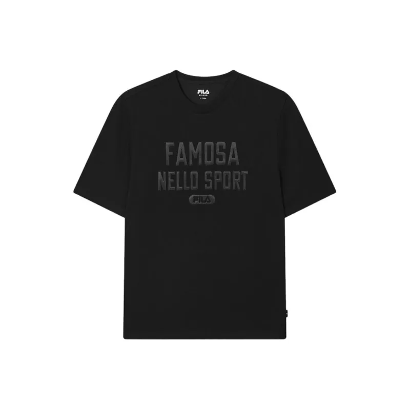 FILA MILANO Collection T Shirt Men's Jet Black BK-0