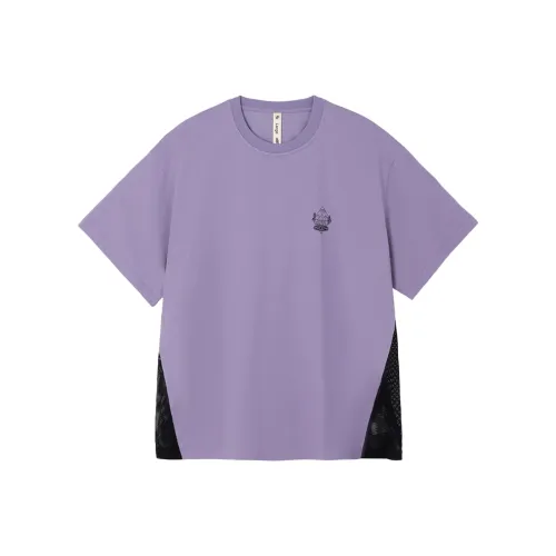 KEEN SS25 T Shirt Unisex Gray Purple